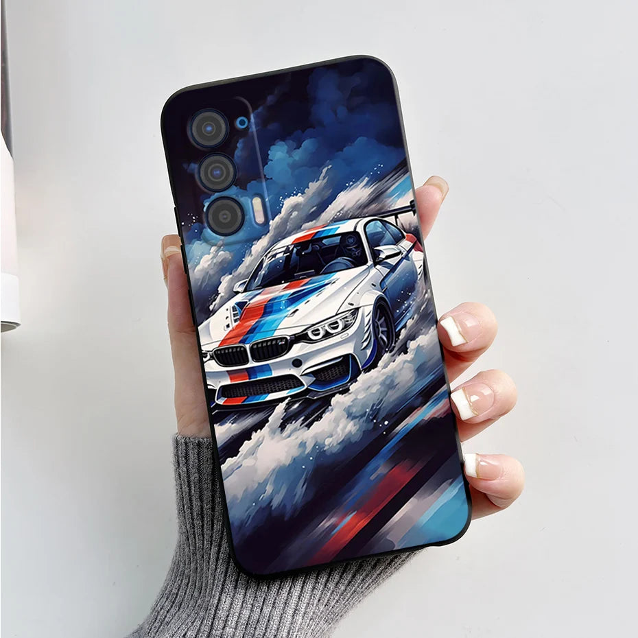 Silicon Case For Motorola Edge (2021) / Edge 5G UW (2021) Fashion Marble Pattern Soft TPU Phone Cases For Edge 2021 XT2141 Funda