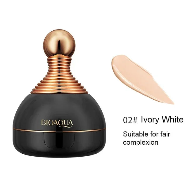 Mushroom Head Air Cushion BB Cream with Sponge Puf Brightening Moisturizing Foundation Concealer Whitening Base Makeup Cosmetics