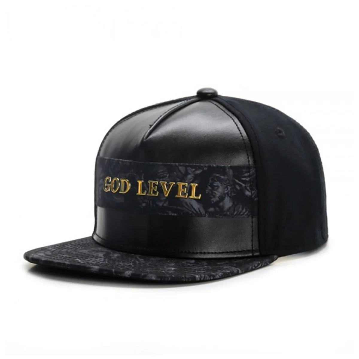 Unisex Big C Paiz Allover Snapback Hat Paisley Bandanna Print Adults Outdoor Travel Hip Hop Headwear Sports Sun Baseball Cap