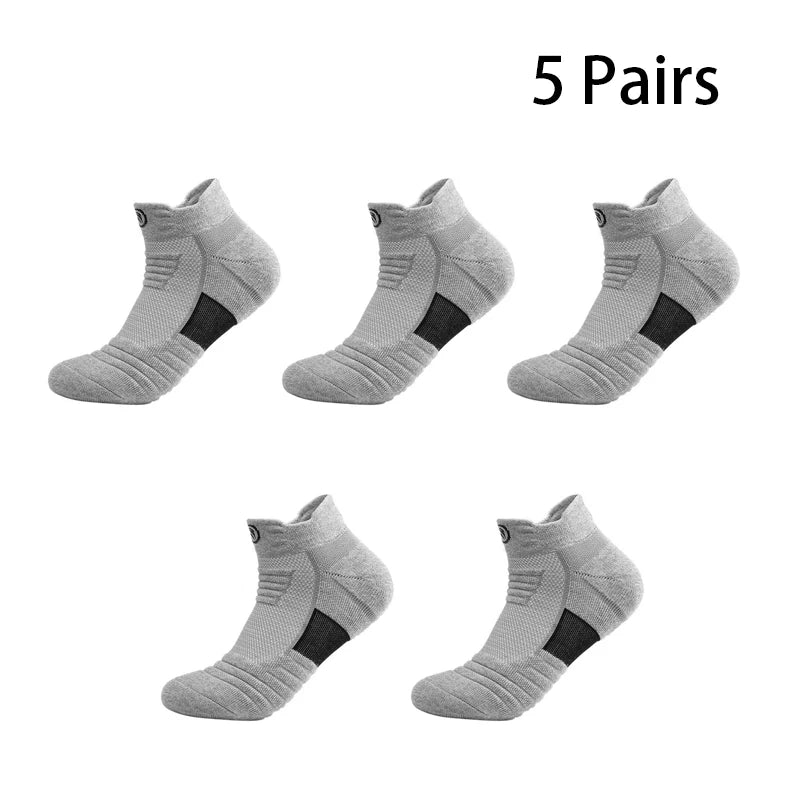 Men's Socks Compression Stockings Breathable Basketball Sports Cycling Socks Moisture Wicking High Elastic Tube Sport Socks