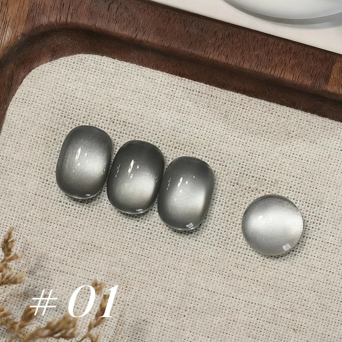 12ML 1-21pcs Autumn Nails Toe Selling Whitening Glass Bead Cat Eye Gel Nail Polish Black Nails Nail Art Grey Cat Eye Nail Glue