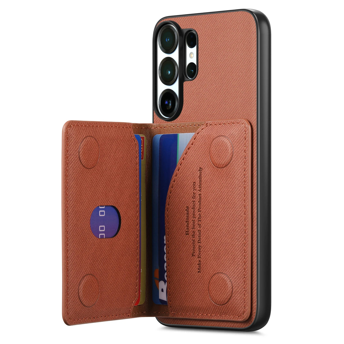 Zipper Cards Wallet Leather Phone Case For Samsung Galaxy S26 S24 S23 S22 Ultra Plus S23 S26 S25FE Purse Card Holder Stand Cover
