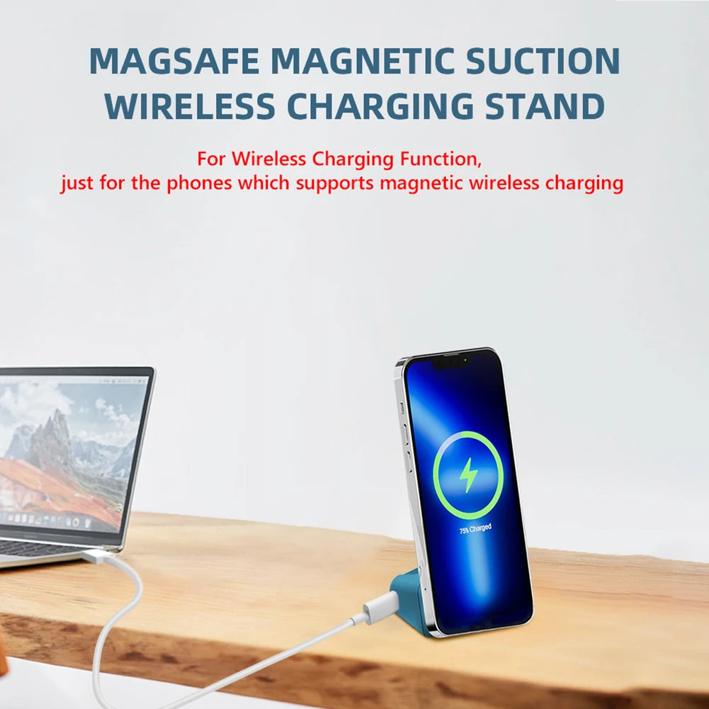 Magnetic Camera Handle Bluetooth Phone Grip Photo Bracket Anti-shake Selfie Device for Android iphone Wireless Charging