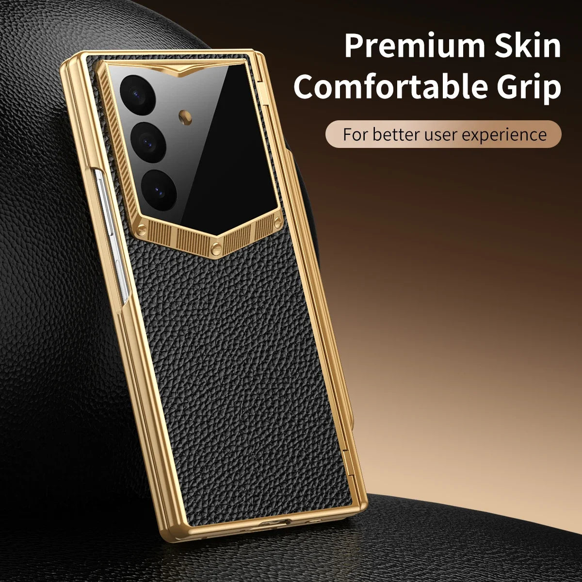 Business Folding Phone Cover Full Case for Samsung Galaxy Z Fold 8 Ultra Fold7 Fold 7 6 Fold6 Fold8 5g Screen Protector Film