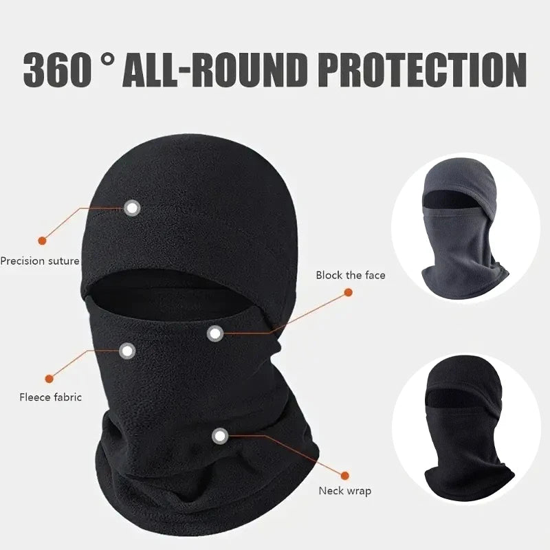 3PCS/Set Of Winter Warm Outdoor Cycling Set, Unisex Hat, Scarf, Gloves, Cold Weather Sports Accessories Combination Set