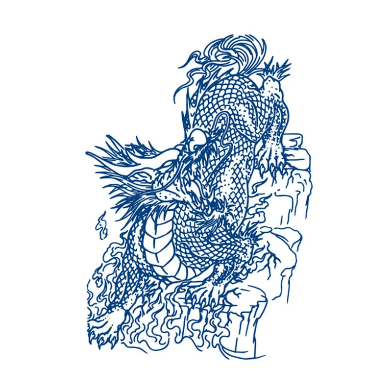 Juice Tattoo Sticker Upgrade Online Red Tattoo Sticker Lasts 7-15 Days Herbal Plant Temporary Tattoos Sticker Size:180 * 110mm