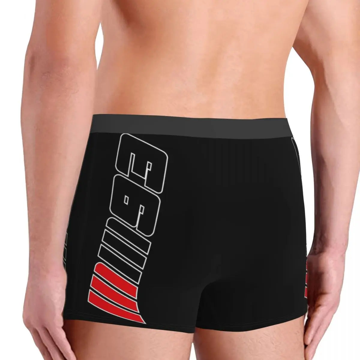 Motorcycle Racer 93 Marquez Men's Boxer Briefs Boxer Briefs Highly Breathable Underwear Top Quality Print Shorts Birthday Gifts