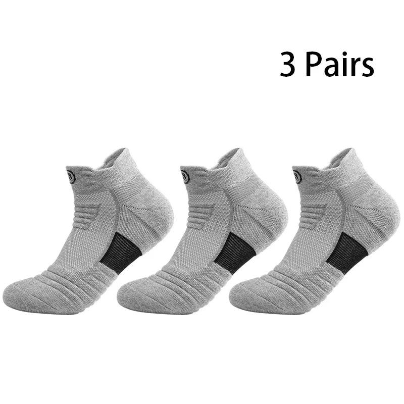 Men's Socks Compression Stockings Breathable Basketball Sports Cycling Socks Moisture Wicking High Elastic Tube Sport Socks