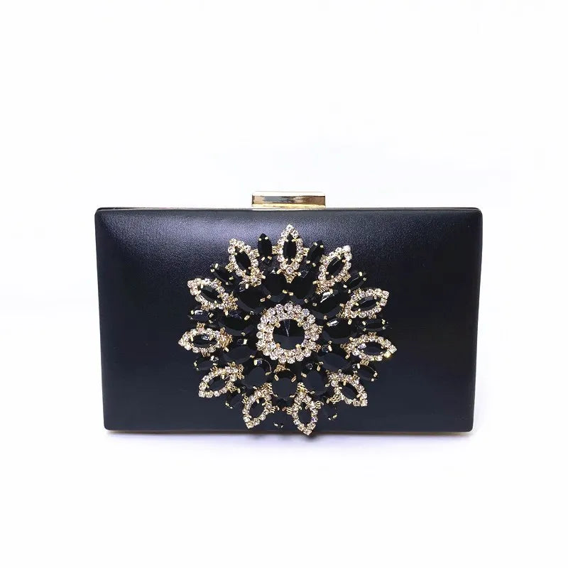 White Women Clutch Bag Wedding Clutch Purse Bridal Evening Crystal Summer Bags for Women 2021 Luxury Small Crossbody Bags