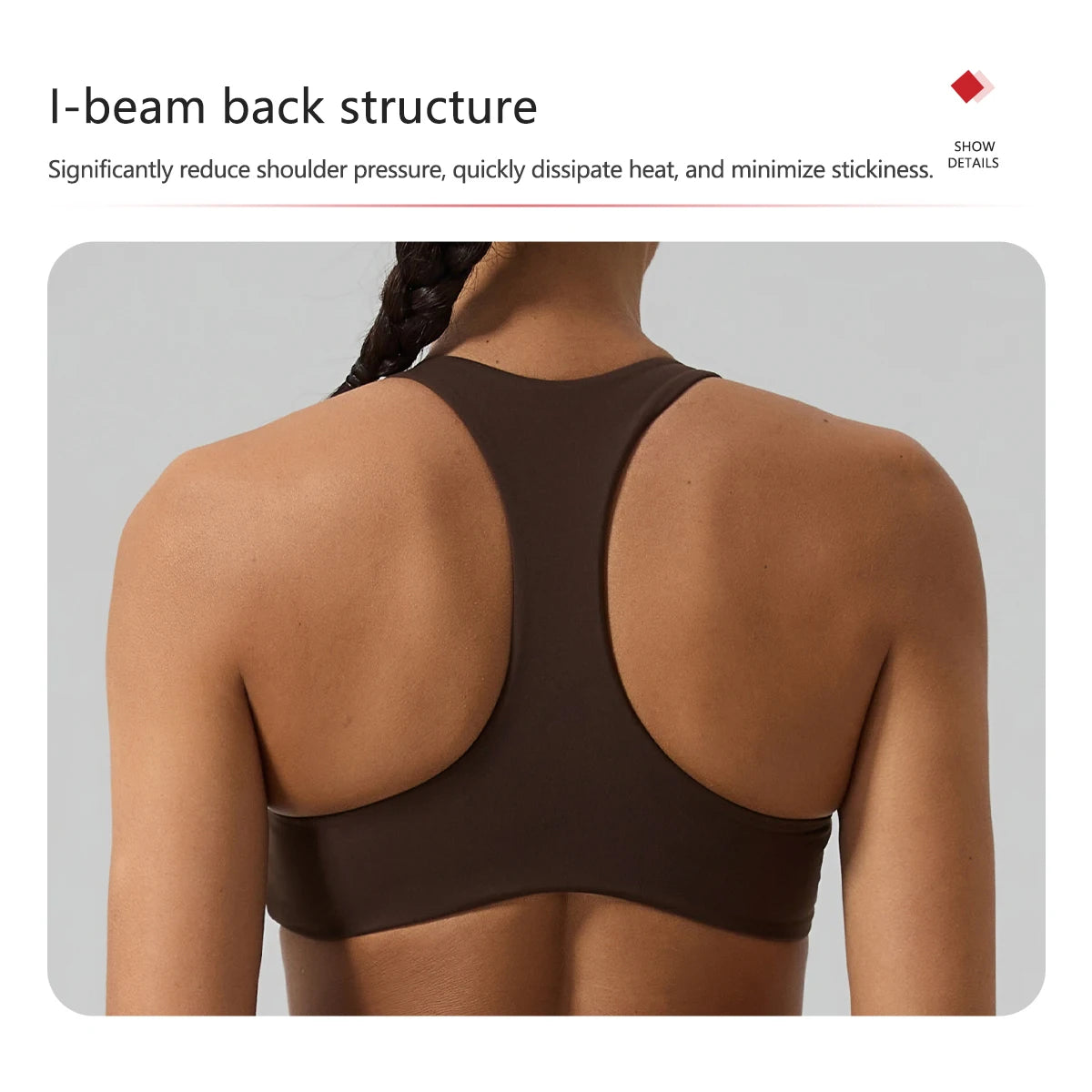Hearuisavy Fitness Set 2Pcs Women Gym Sports Bra Running Sports Shorts With Pockets High Impact Breathable Racerback Yoga Tops