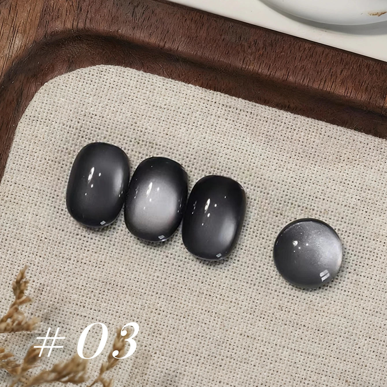 12ML 1-21pcs Autumn Nails Toe Selling Whitening Glass Bead Cat Eye Gel Nail Polish Black Nails Nail Art Grey Cat Eye Nail Glue