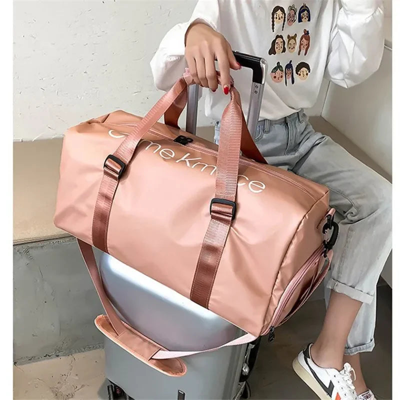 Sporttasche, wasserdicht, für Sport und Fitness, für Herren und Damen, Reisetaschen, für Outdoor, Yoga, Sport, tragbare Taschen, Rucksack mit großer Kapazität