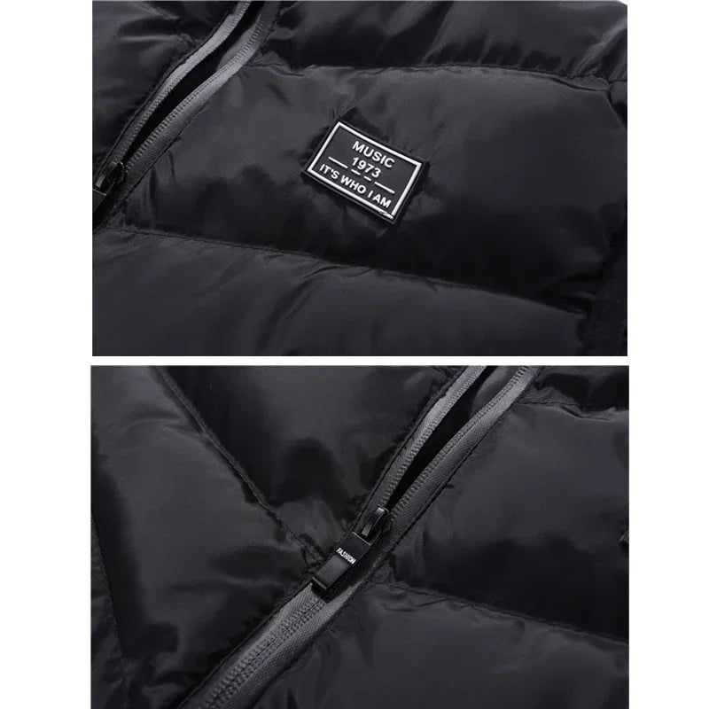 Krokodil marke Plus größe weste Herren Jacke Ärmellose Westen Jacken männer Casual Mäntel Herren Weste Mann Baumwolle Verdicken Weste 8XL