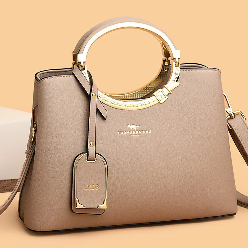 3 Layer Large Capacity Tote Bag Luxury Handbags Women Bags Designer Shoulder Bag High Quality Soft Leather Purses and Handbags