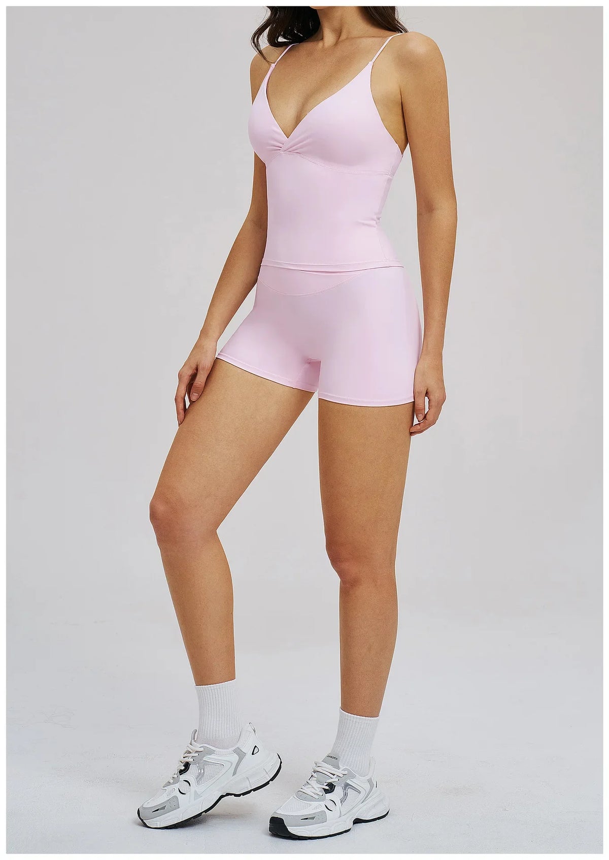 2 Pieces Yoga Suit for Women Tracksuit Fitness Outfits Gym Clothes Sports Bra Matching Summer Shorts Workout Sets Gym Set Outfit