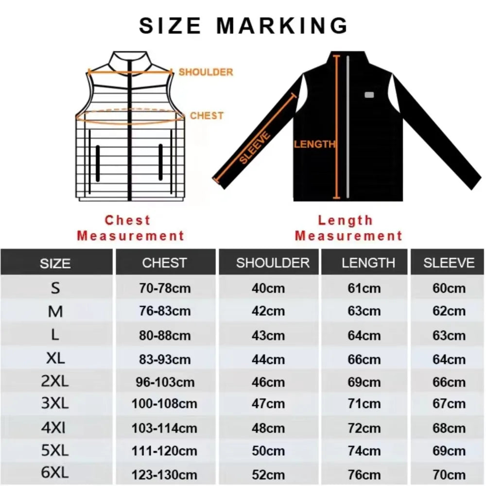 21 Areas USB Electric Heated Jacket Men Women Heated Jacket Winter Clothing Snowfield Camping Hiking Apparel Thermal Down Jacket