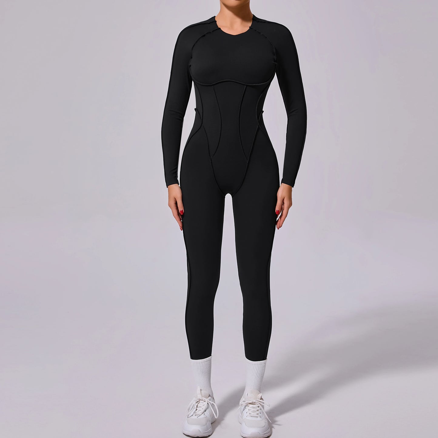 Long Sports Jumpsuit Sleeveless Gym Set Women Yoga Clothes Rompers Workout One-piece Suit Female Outdoor Recreation Bodysuits