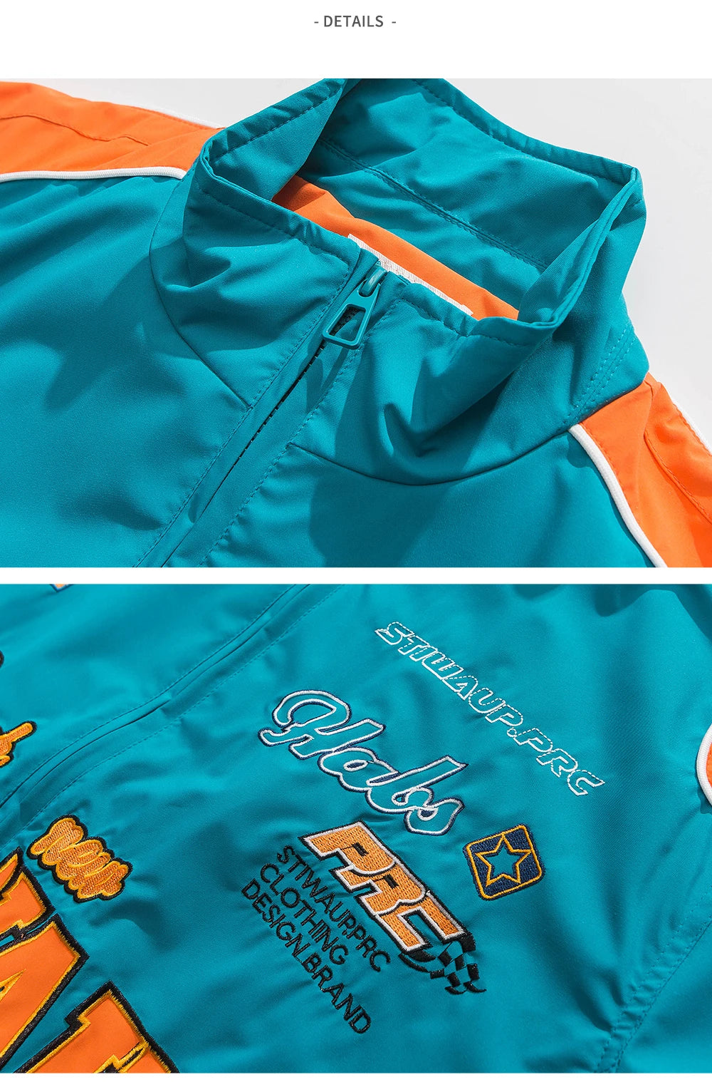 Dünne leichte Tech Work Embroid F1 Racing Motorrad Streetwear Jacke Herren Unisex Damen High Streetwear Bomber Windbreaker Hip Hop