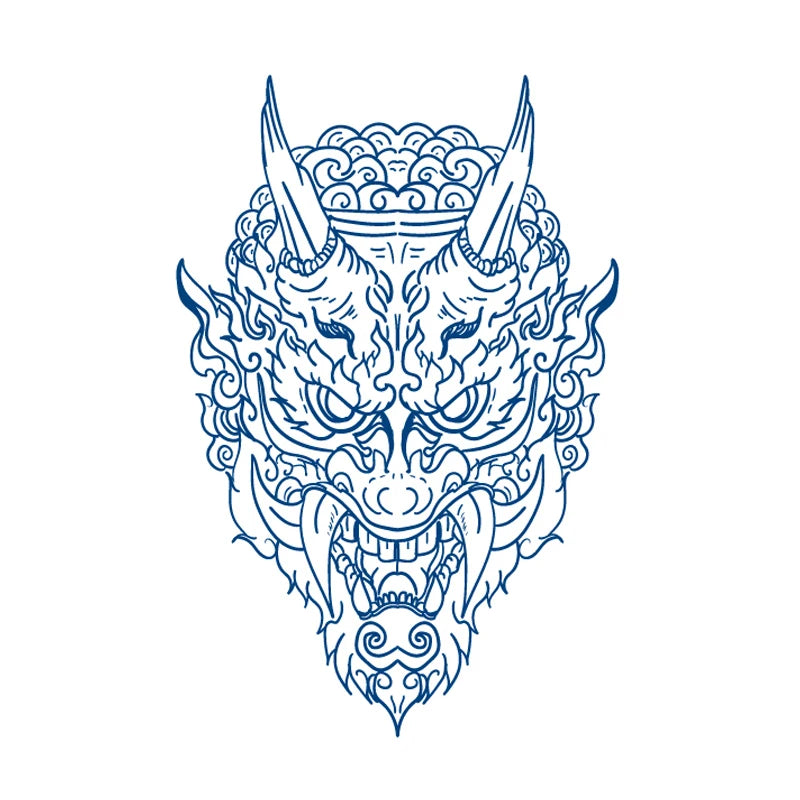 Juice Lasting Ink Tattoos Body Art Waterproof Temporary Tattoo Sticker Eagle Leopard Man Totem Gun Knife Arm Fake Tatoo Women