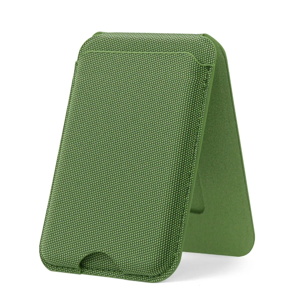 For Magsafe Magnetic Detachable Wallet with Adjustable Stand Card & ID Holder for iPhone 17 Pro Max Air For Samsung S26 Ultra