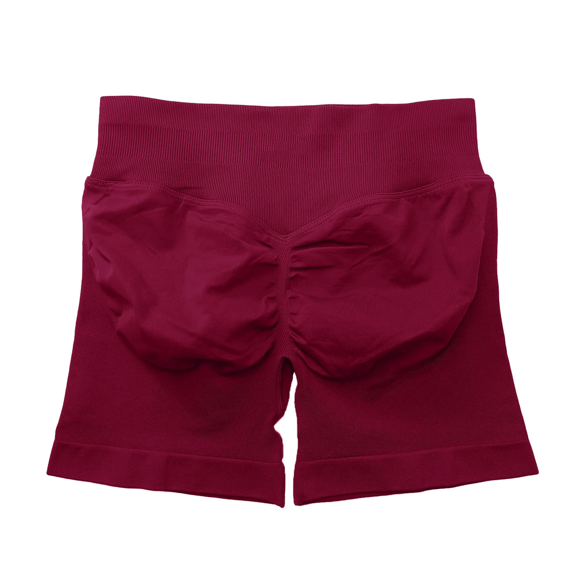 NCLAGEN GYM Shorts 4.5" Women Activewear Fitness Sports Biker Shorts Low Ribbed Band Workout Scrunch Butt Yoga Seamless Leggings