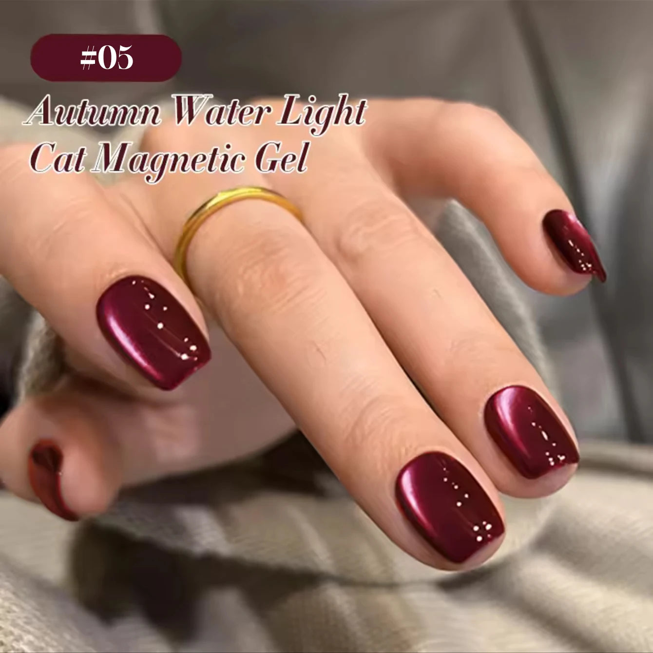 12ML 1-21pcs Autumn Nails Toe Selling Whitening Glass Bead Cat Eye Gel Nail Polish Black Nails Nail Art Grey Cat Eye Nail Glue