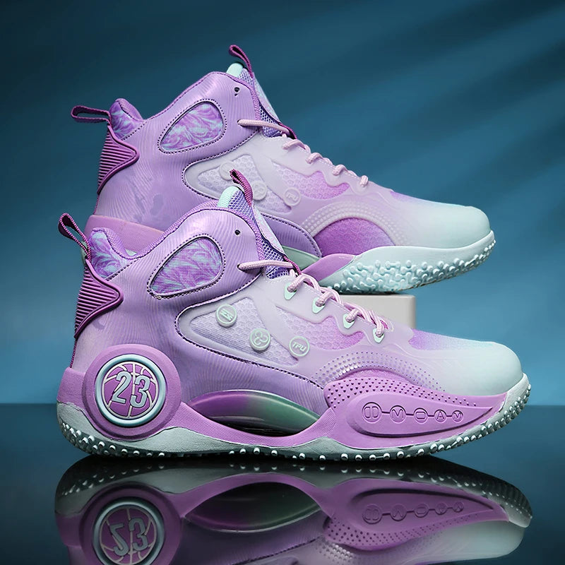 2024 New Men Basketball Shoes Breathable Outdoor Sports Shoes Gym Training Basketball Sneakers Men Sneaker