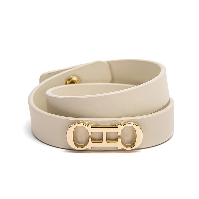 Fashion New Women's Bracelet Simple Solid Color Letter Metal Design Women's Bracelet