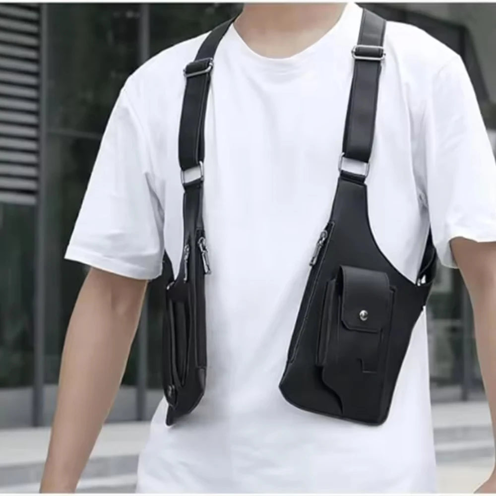 Underarm Anti-Theft Bag, Hidden Shoulder Holster, Double Storage Pouch, Phone Wallet Pocket
