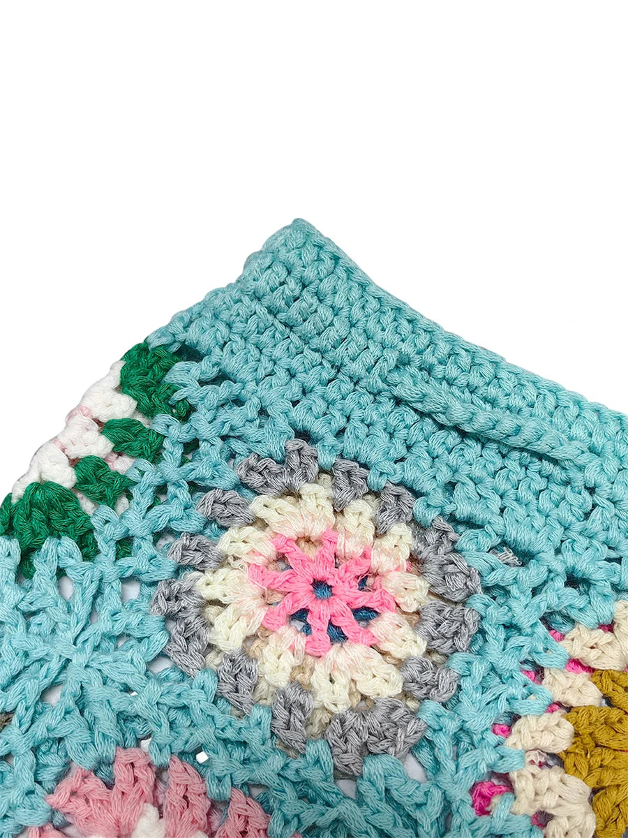 Women's Knit Crochet Shorts Beach Summer Casual Hollow Out Elastic Waist Drawstring Short Pants Female Lounge Sleep Bottoms Y2K