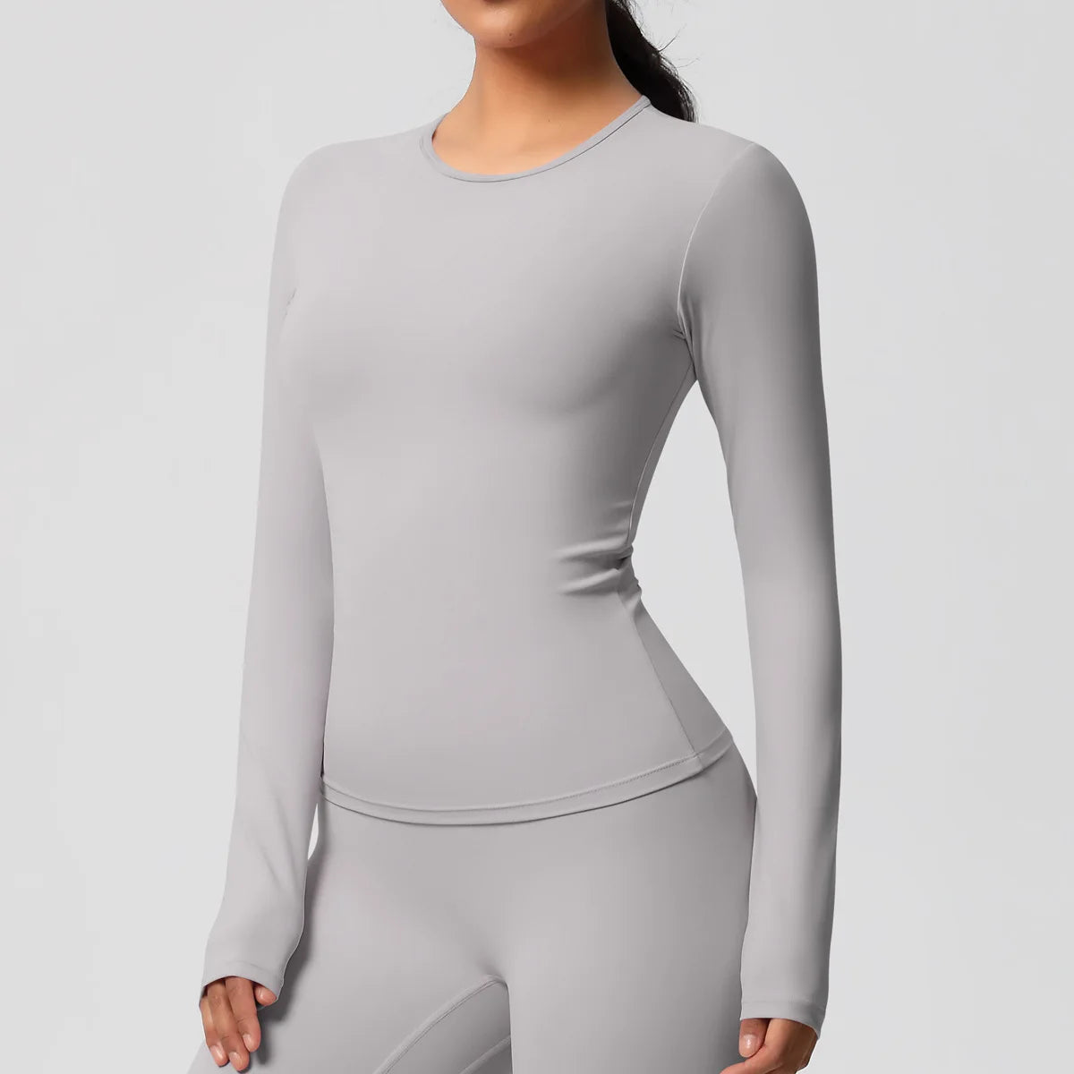 Yoga Suit Gym Sports Set Women Quick-Drying Fitness Set Female Tracksuit Running Workout Long Sleeve Sports Shirt Sportswear
