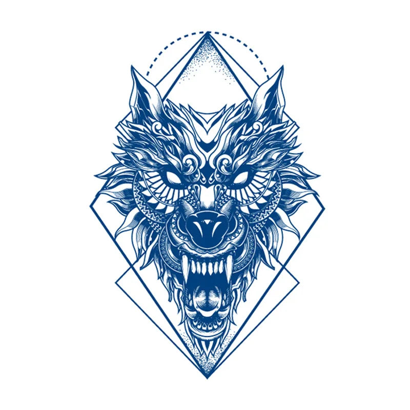 Juice Tattoo Sticker Upgrade Online Red Tattoo Sticker Lasts 7-15 Days Herbal Plant Temporary Tattoos Sticker Size:180 * 110mm