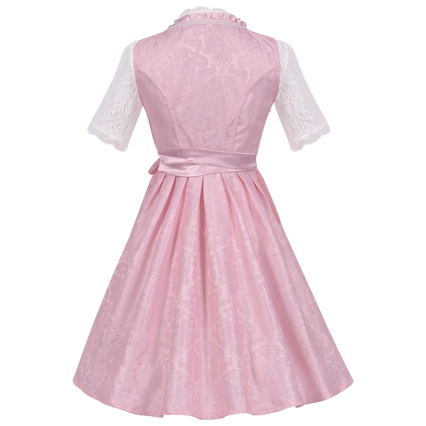 German Oktoberfest Dress for Women (Includes Lingerie and Apron),Halloween and Carnival Costume,Bavarian-Style Maid Outfit