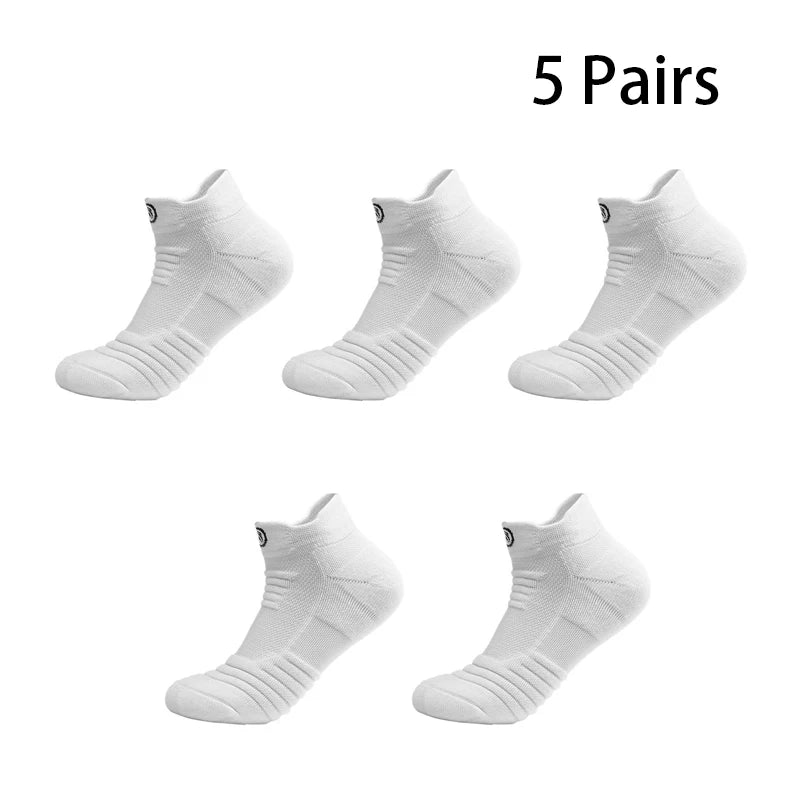 Men's Socks Compression Stockings Breathable Basketball Sports Cycling Socks Moisture Wicking High Elastic Tube Sport Socks