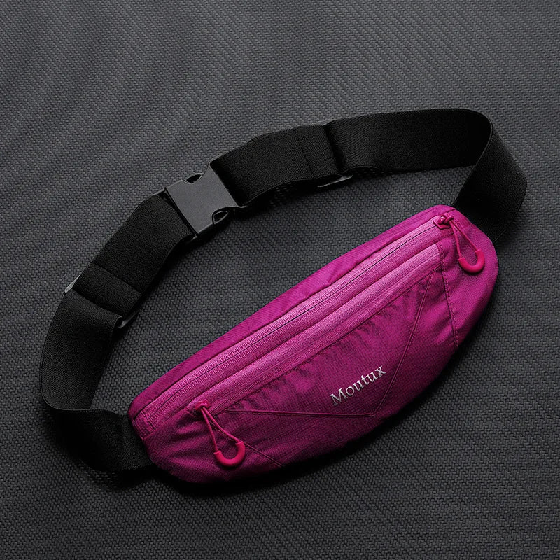 Running phone waist bag, sports bag, multi-functional outdoor equipment for men and women, waterproof invisible ultra-thin mini