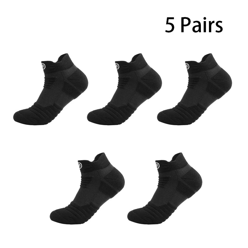 Men's Socks Compression Stockings Breathable Basketball Sports Cycling Socks Moisture Wicking High Elastic Tube Sport Socks