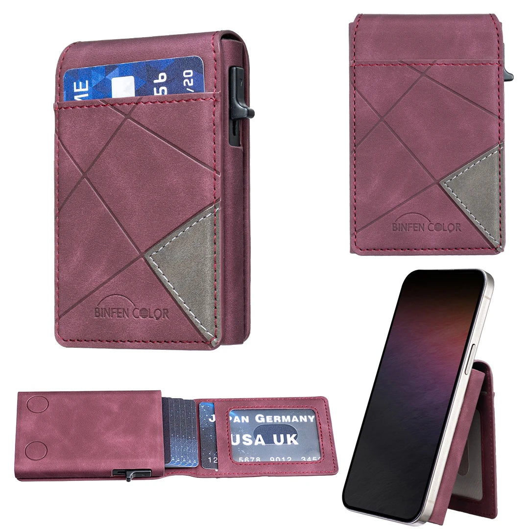 Luxury Business Card Holder Card Case Credit Card Holder Wallet for Men and Women Anti-theft Protectors Wallet Case Cover