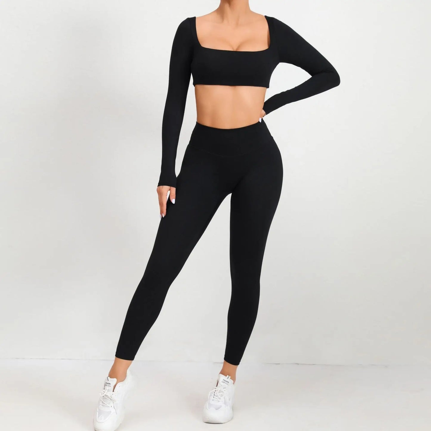 Sexy Fitness Long Sleeve Yoga Clothes Backless Gym Top Women Breathable Sports Crop Yop Shirts Quick Dry Sportswear Women Top