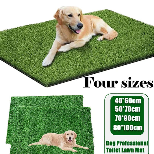 Grass Mat Dog Pee Pad Ultimate Washable Dog Grass Mat Reusable Odor-Control for Pet Training Easy-Clean Pee Pad Non-Slip Backing