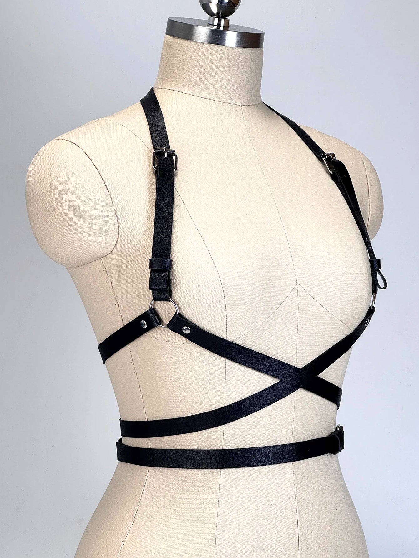 Women Punk Fashion Belt Street Style Waistband Suspenders for Women Body Harness Corset Belt Gothic