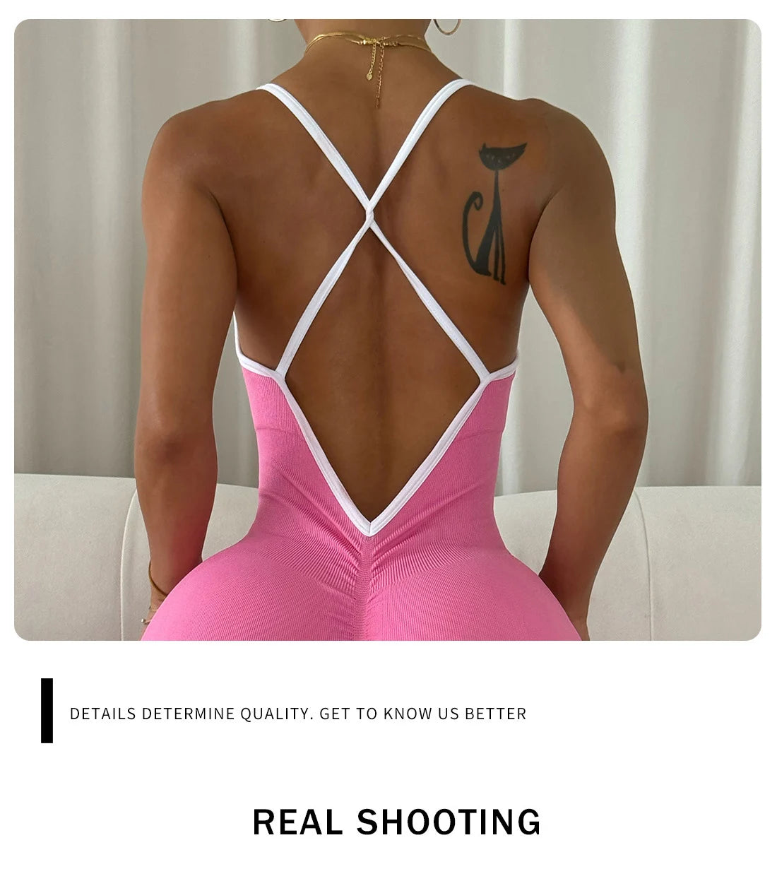 Seamless Yoga Jumpsuit Women Gym Set Spaghetti Strap Leisure Workout Gym Leggings Padded Bra One-piece Fitness Bodysuits
