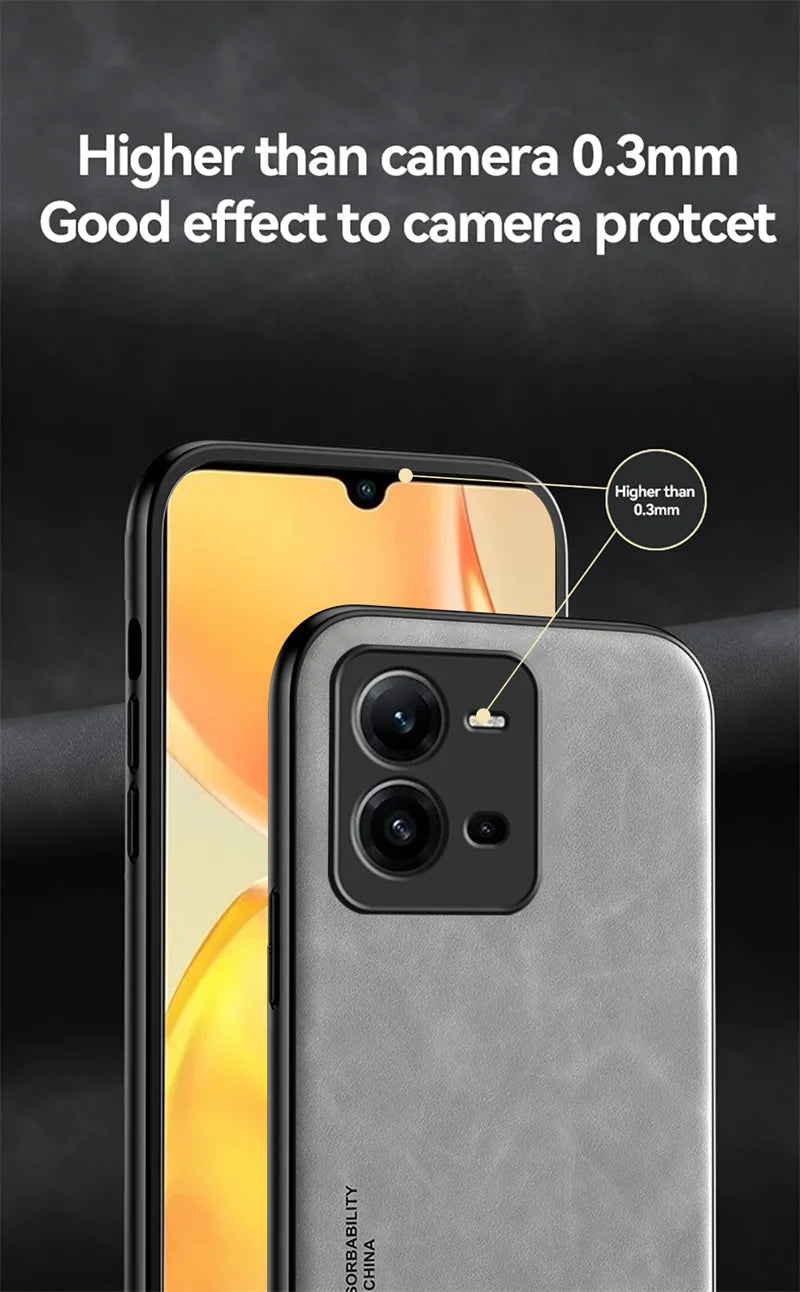 For Vivo V25E V25 Case Magnetic Car Texture Leather Shockproof Phone Case For Vivov25 Vivov25e V 25 E 25E 4G 5G 2022 Back Cover