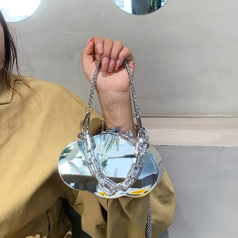 Bag For Women Cloud Bag Personality Design Silver Bag Shoulder Purse Women Crossbody Bag Luxury Handbag And Purse Day Clutches