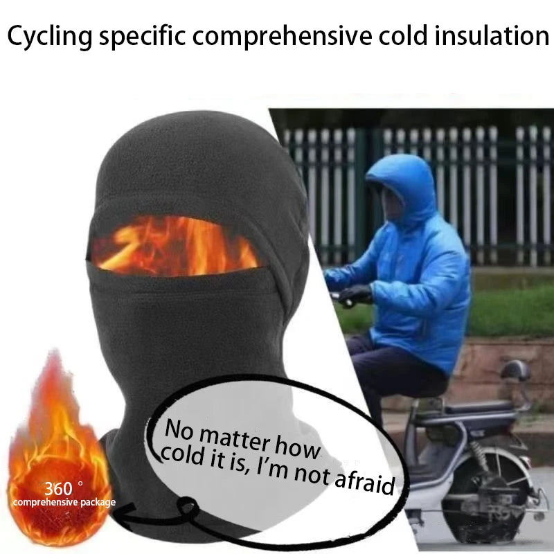 3PCS/Set Of Winter Warm Outdoor Cycling Set, Unisex Hat, Scarf, Gloves, Cold Weather Sports Accessories Combination Set