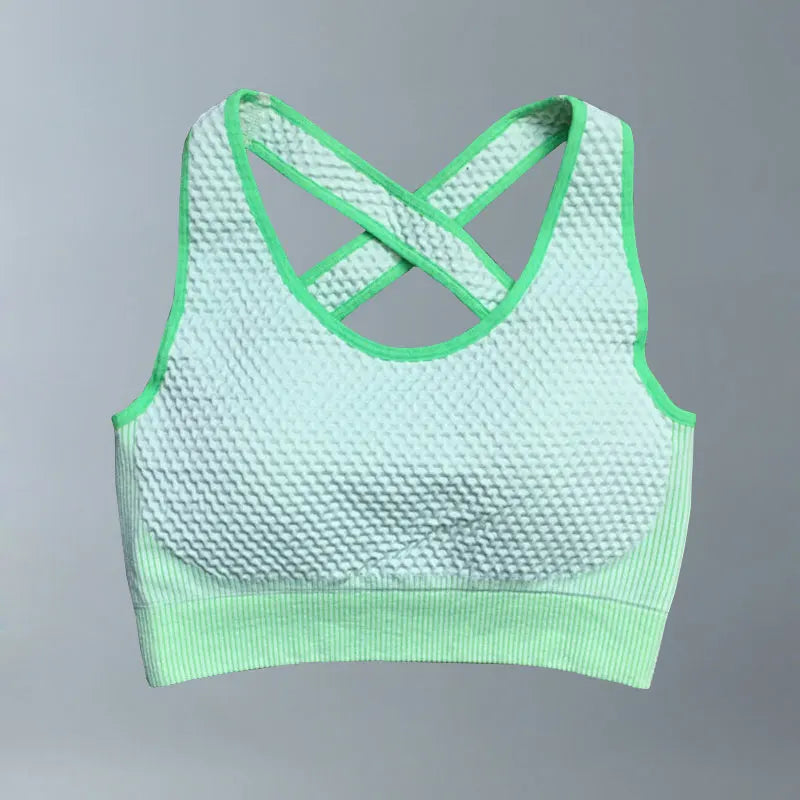 Yoga Suits Women Fitness Wear Gym Set Sports Outfits Training Exercise Workout Pants Long Sleeve Crop Top Bra Womens Tracksuits