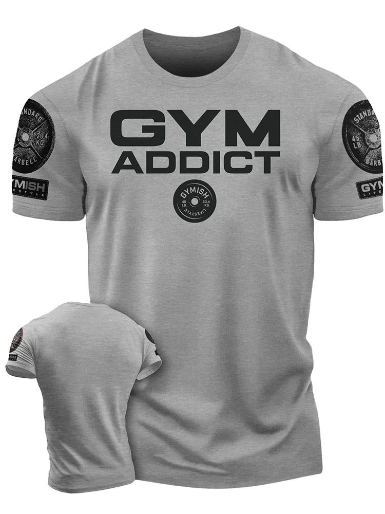 3D-gedrucktes Hammer Tire Workout-T-Shirt, lustiges Fitnessstudio-T-Shirt, hochwertige Baumwolle, kurzärmeliges Herren-T-Shirt für Muskelprotze, harter Kerl