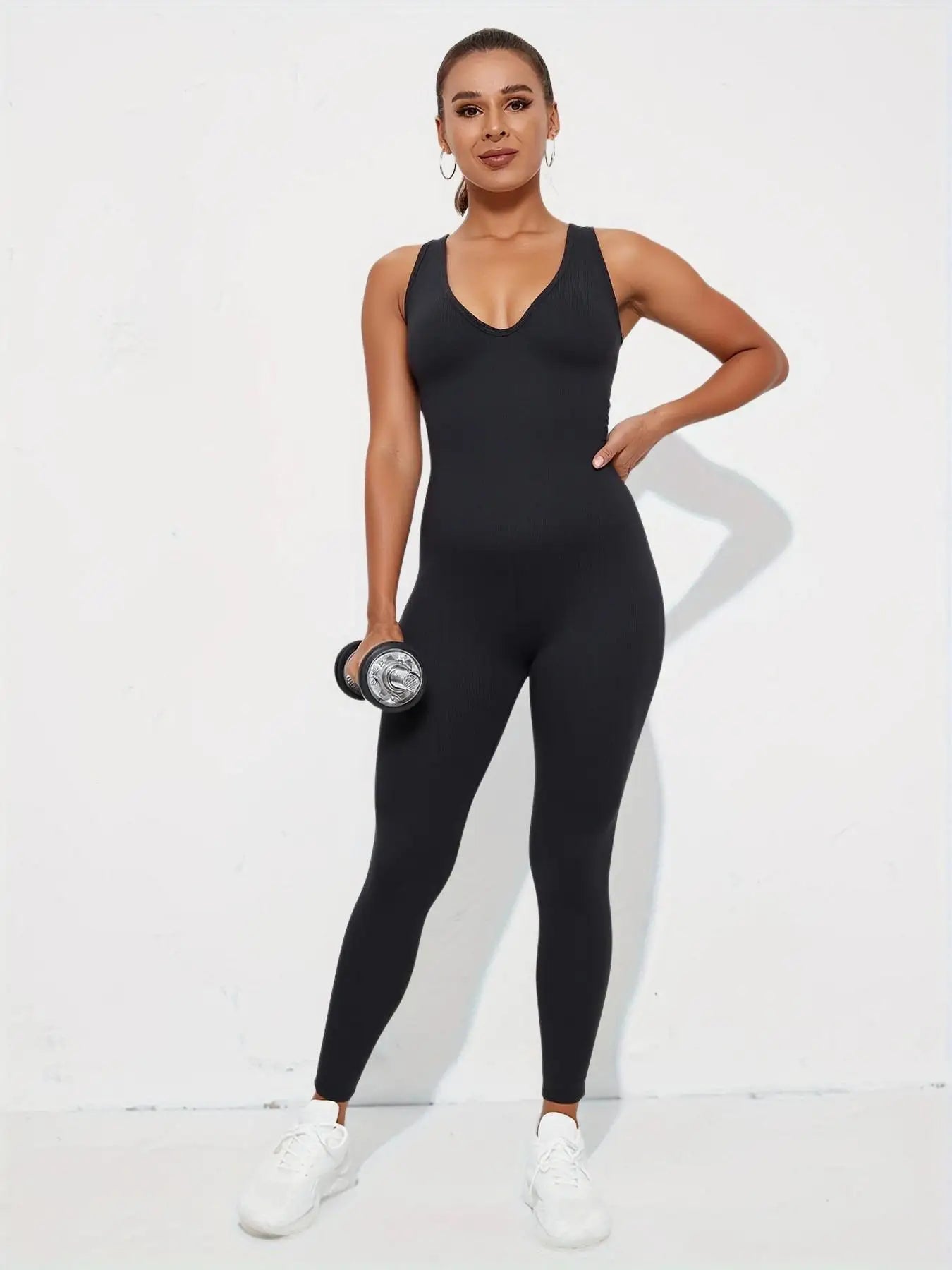 Sexy Jumpsuits Women Summer Sleeveless Rompers Bodysuit Backless Casual Bodycon Playsuits Sports Fashion Streetwear Ladies