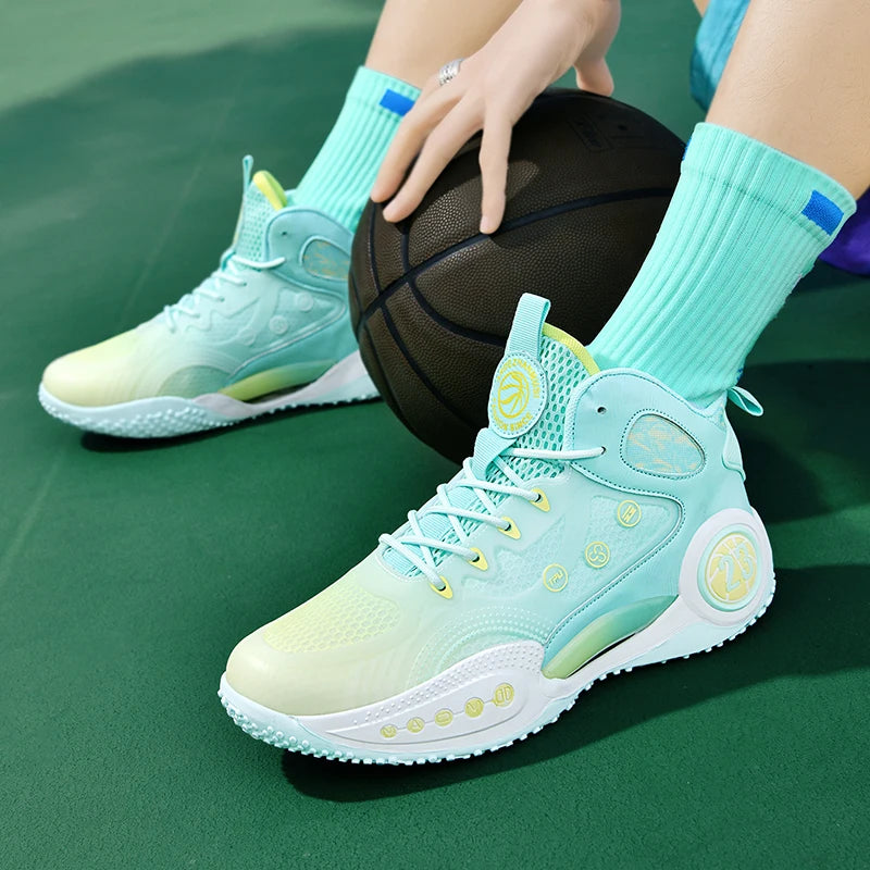 2024 New Men Basketball Shoes Breathable Outdoor Sports Shoes Gym Training Basketball Sneakers Men Sneaker