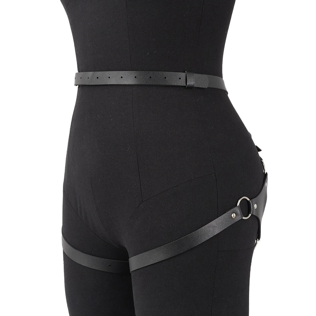 Women Fashion Belt Female Street Style  Leg Harness Belt Thigh Garter Gothic Casual Wild Decoration Belts Clothing Accessories