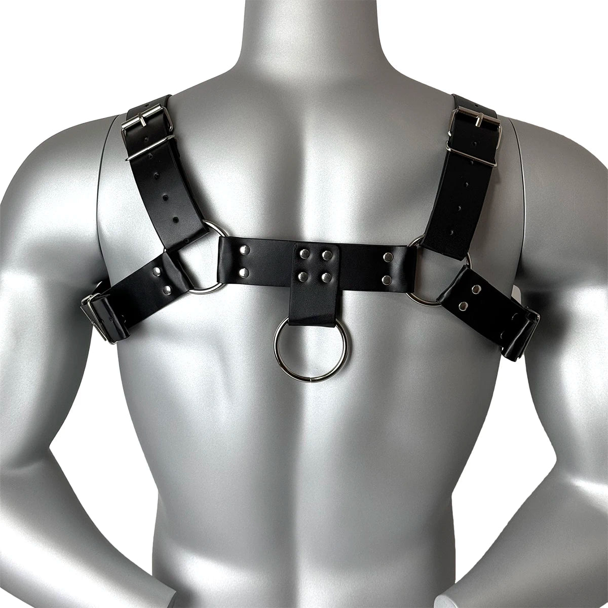 Men Sexy Fashion PU Leather Harness Belts Adjustable Bdsm Goth Punk Gay Party Fetish Costume Exotic Sex Accessories